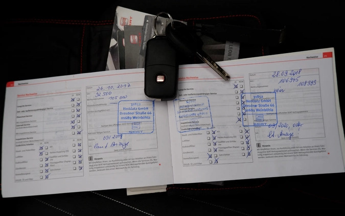 Seat Leon cena 24900 przebieg: 175000, rok produkcji 2011 z Woźniki małe 277